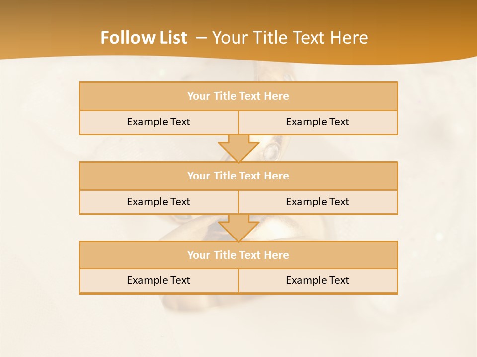 Two White Closeup PowerPoint Template
