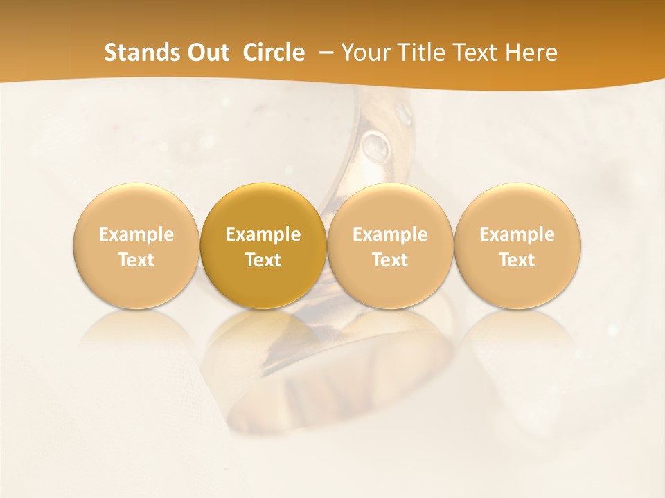 Two White Closeup PowerPoint Template