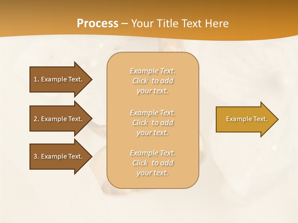 Two White Closeup PowerPoint Template