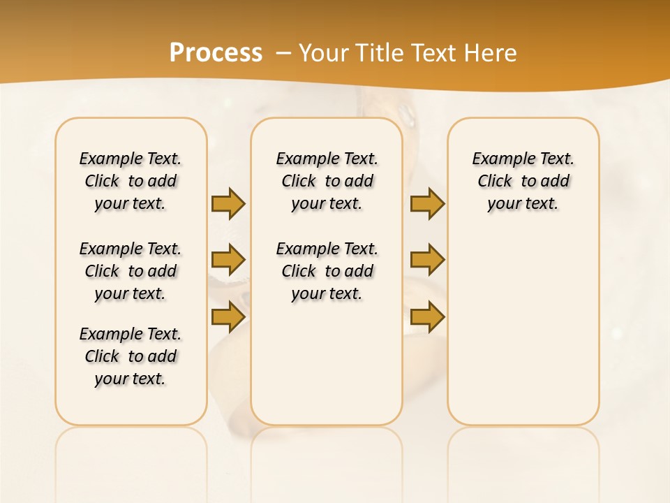 Two White Closeup PowerPoint Template