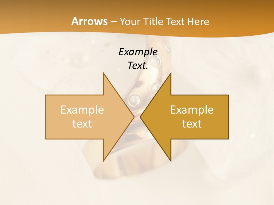 Two White Closeup PowerPoint Template