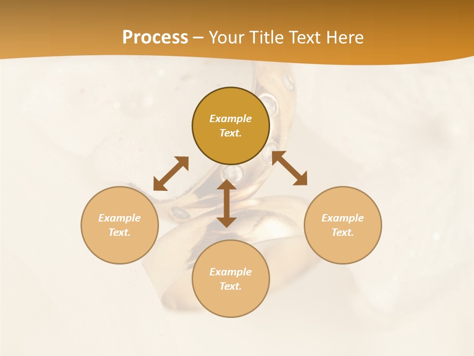 Two White Closeup PowerPoint Template