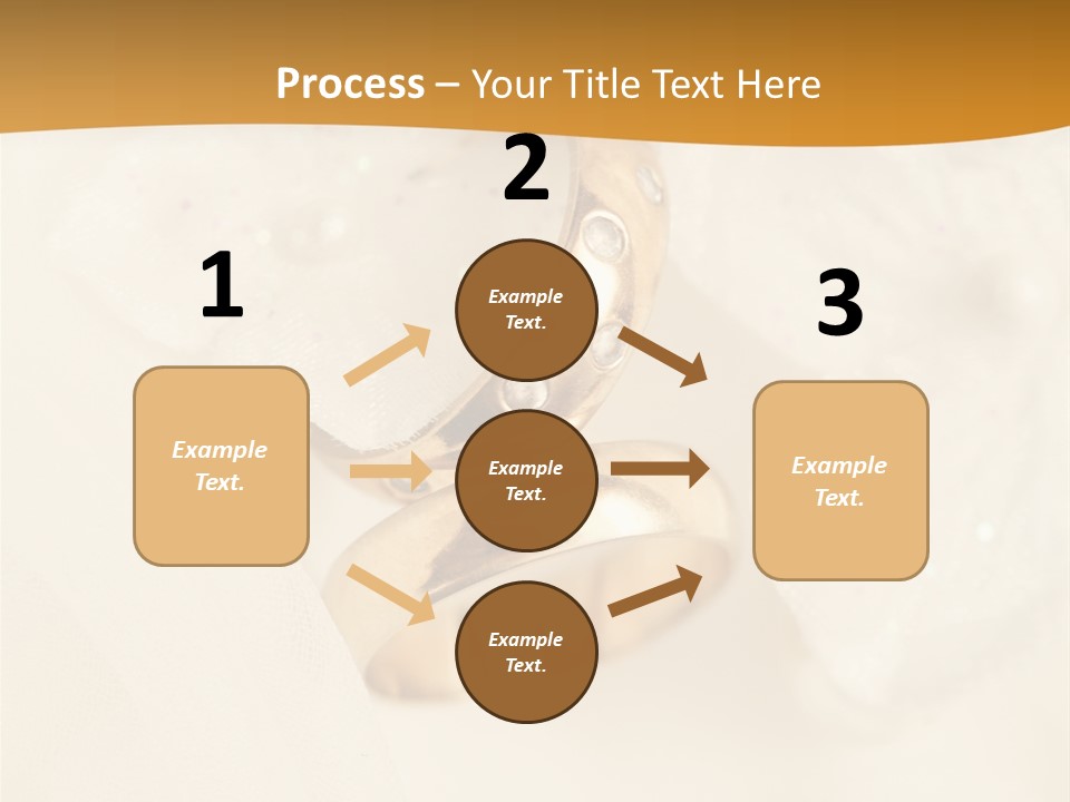 Two White Closeup PowerPoint Template