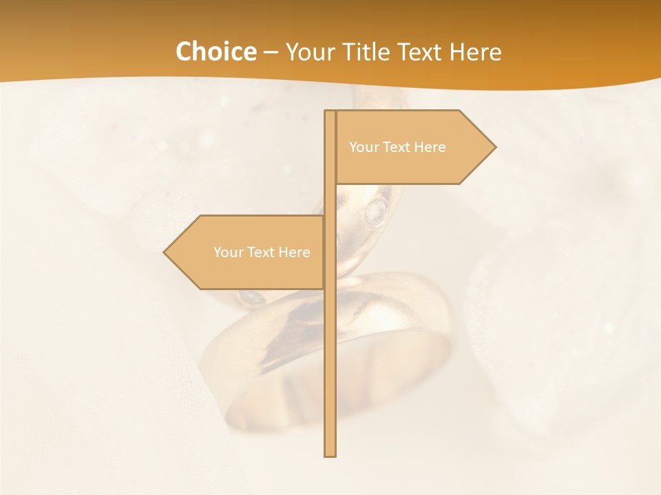 Two White Closeup PowerPoint Template