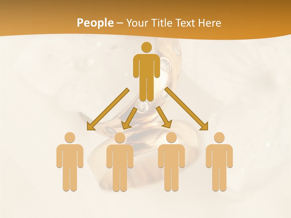 Two White Closeup PowerPoint Template