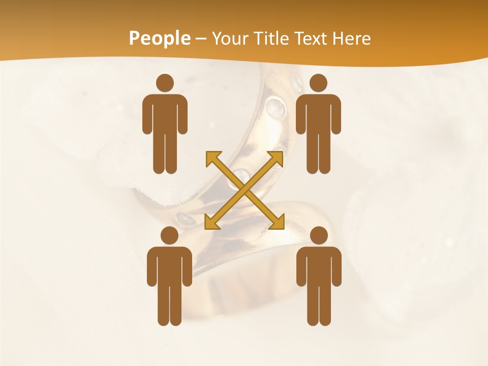 Two White Closeup PowerPoint Template