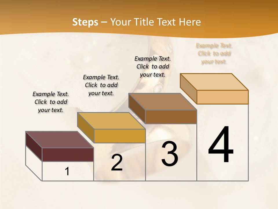 Two White Closeup PowerPoint Template