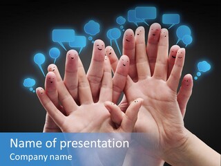 Network Group Social PowerPoint Template