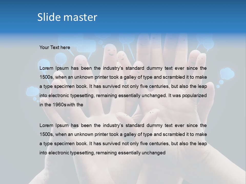 Network Group Social PowerPoint Template