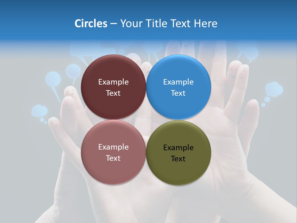 Network Group Social PowerPoint Template