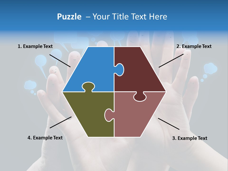 Network Group Social PowerPoint Template