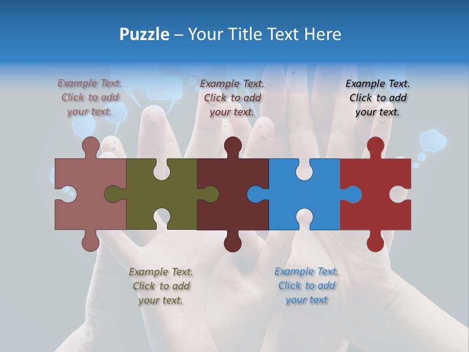 Network Group Social PowerPoint Template