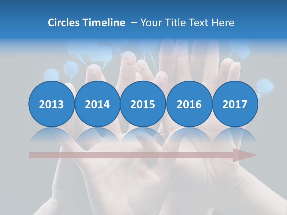 Network Group Social PowerPoint Template