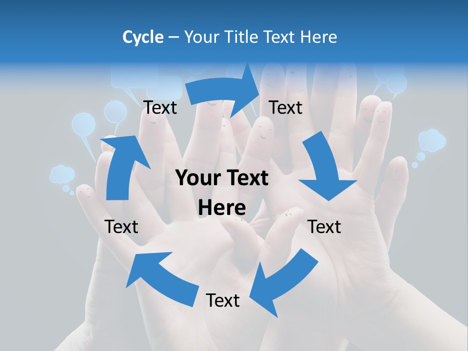 Network Group Social PowerPoint Template