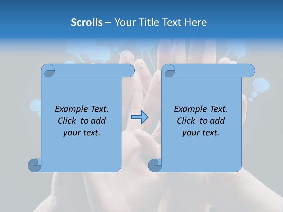 Network Group Social PowerPoint Template