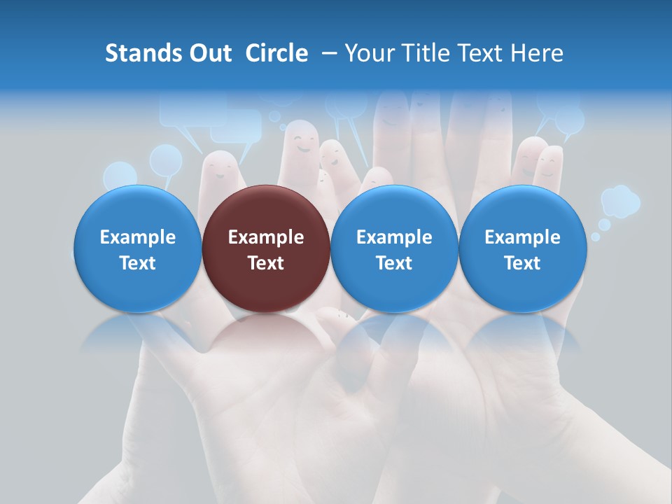 Network Group Social PowerPoint Template