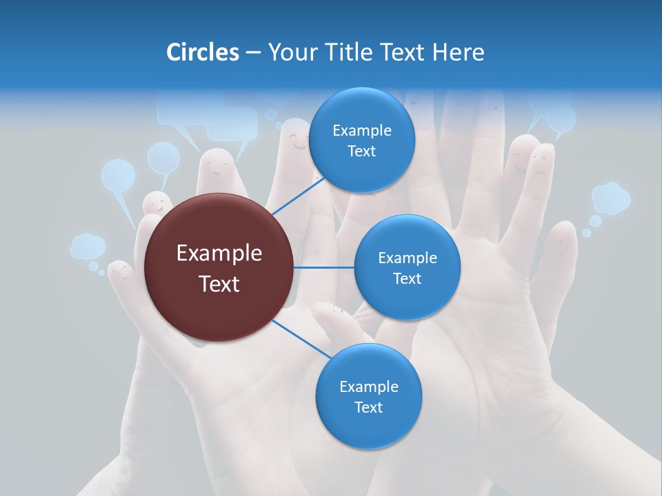 Network Group Social PowerPoint Template