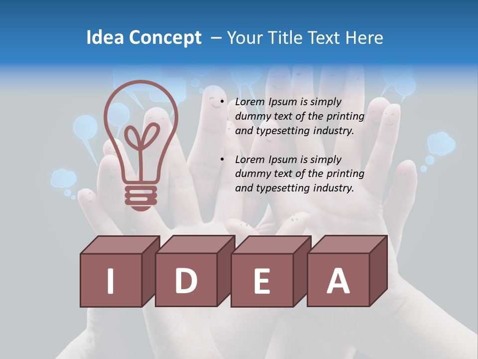 Network Group Social PowerPoint Template