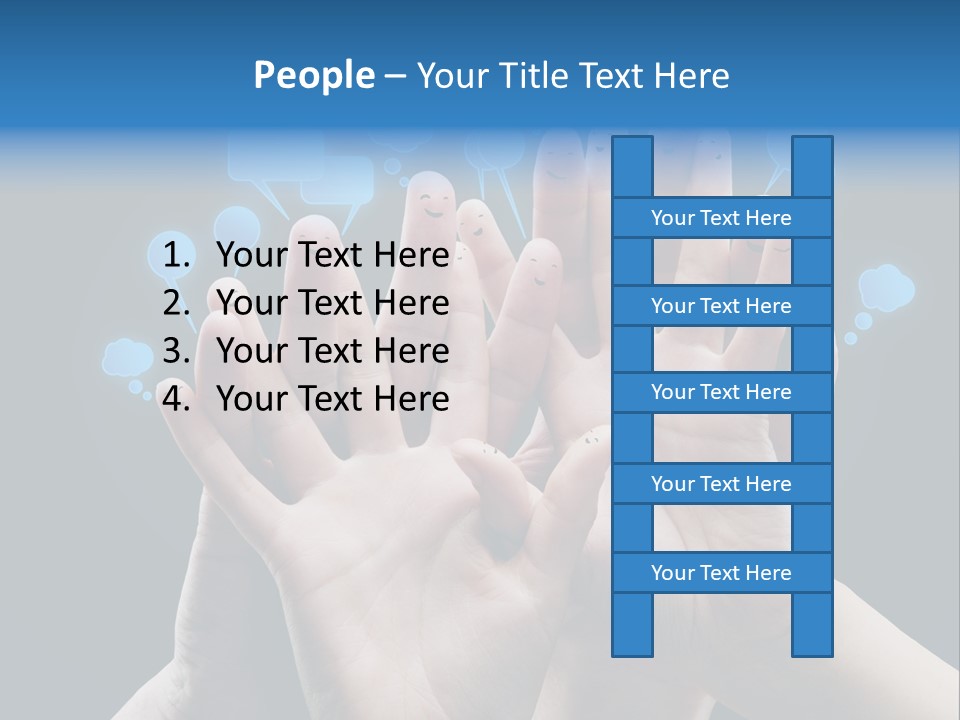 Network Group Social PowerPoint Template