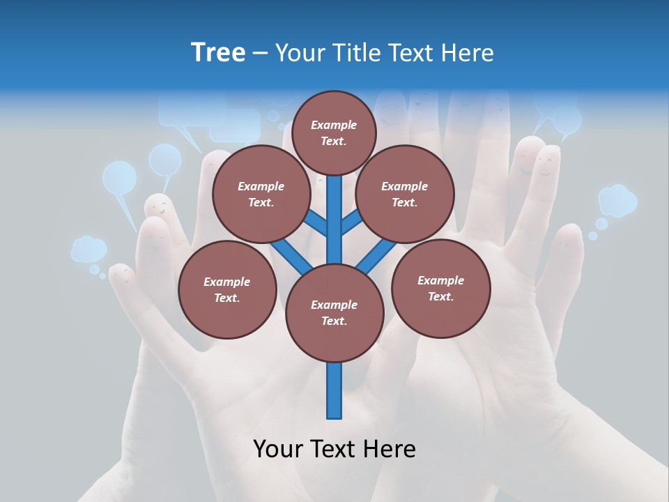 Network Group Social PowerPoint Template