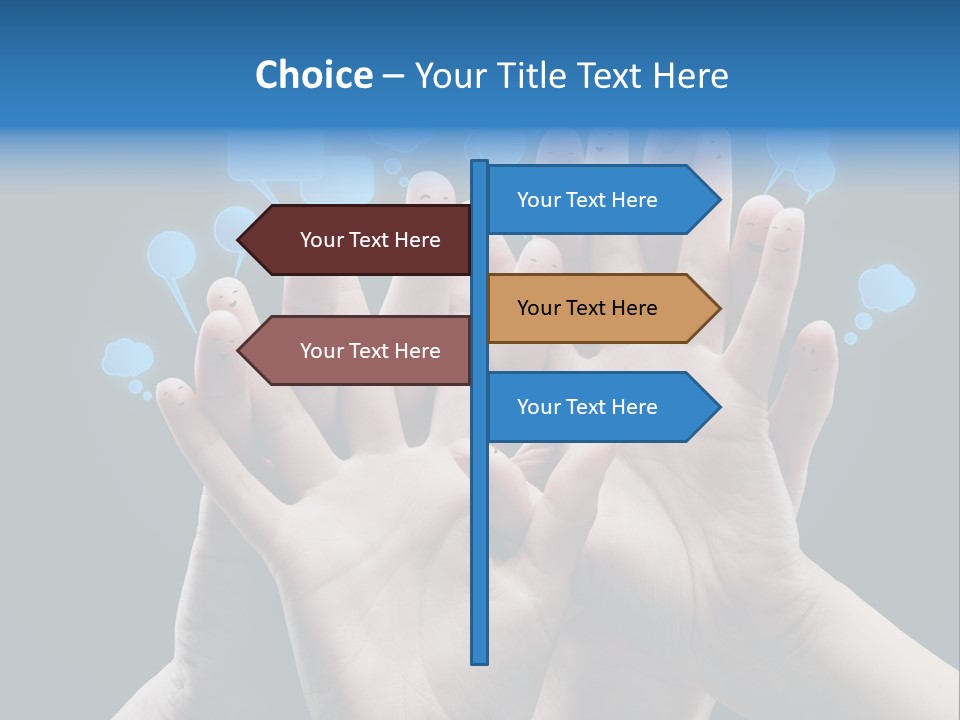 Network Group Social PowerPoint Template