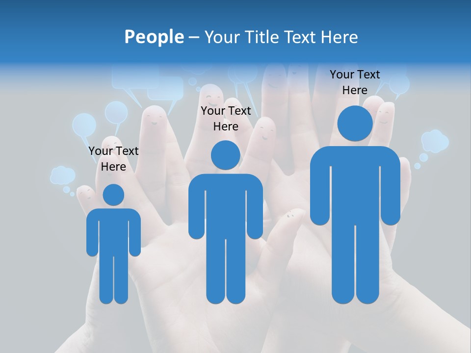 Network Group Social PowerPoint Template