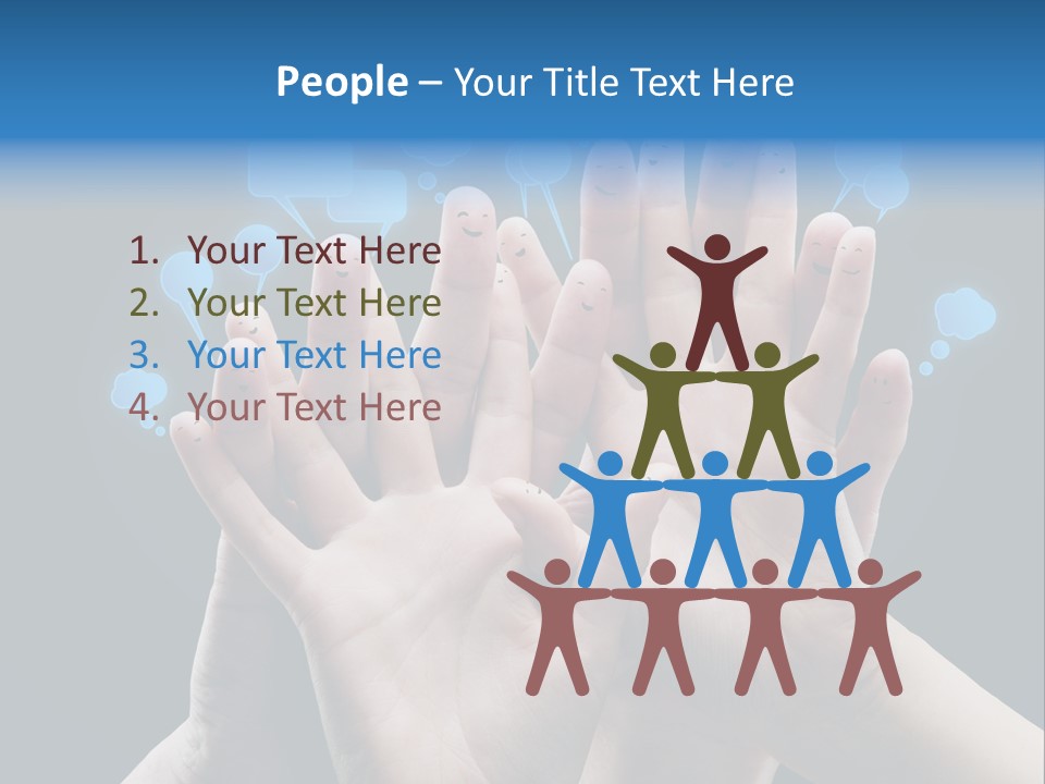 Network Group Social PowerPoint Template