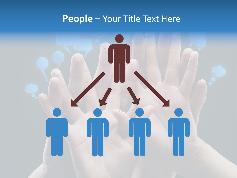 Network Group Social PowerPoint Template