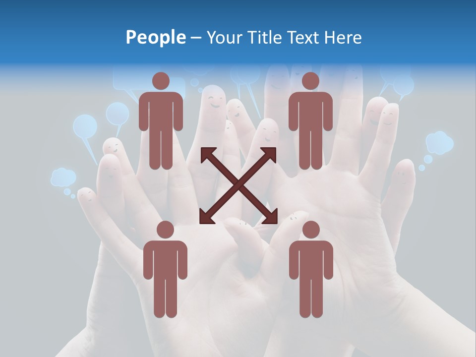 Network Group Social PowerPoint Template