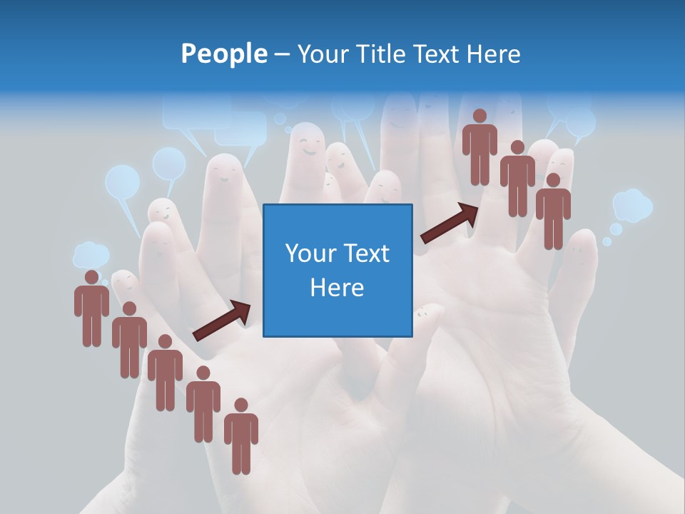 Network Group Social PowerPoint Template