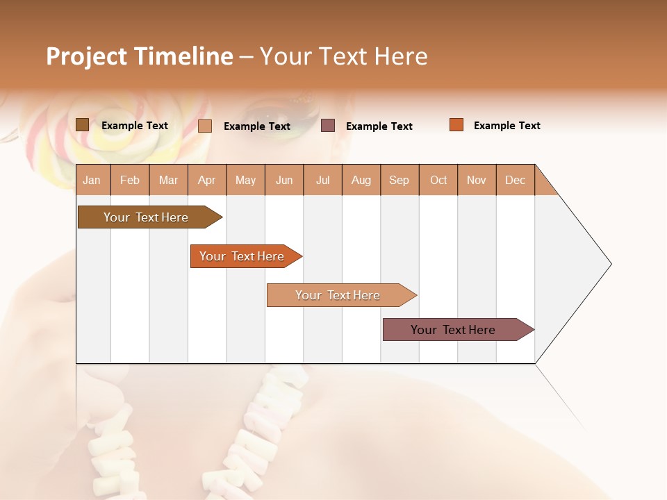 Preetty Young Happy PowerPoint Template