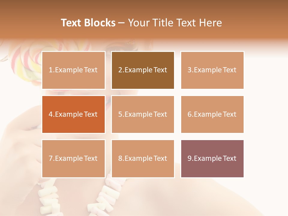 Preetty Young Happy PowerPoint Template