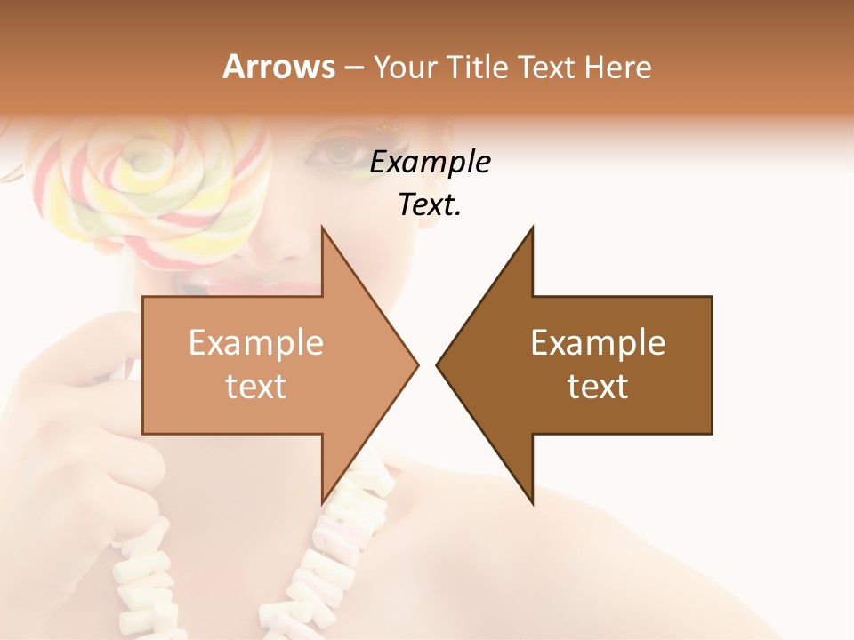 Preetty Young Happy PowerPoint Template