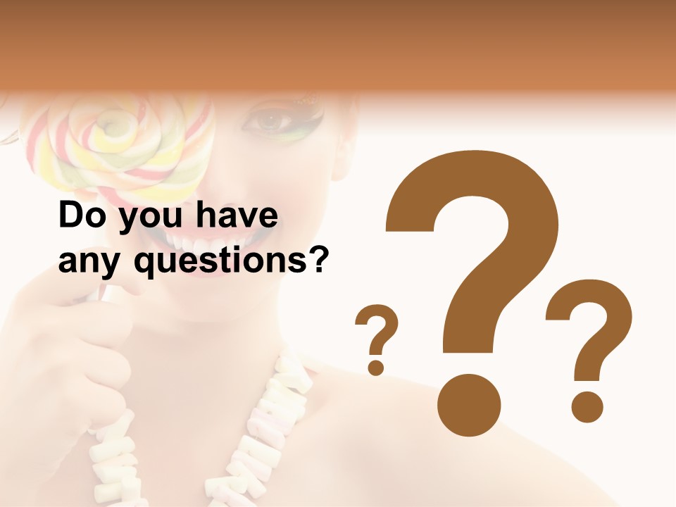 Preetty Young Happy PowerPoint Template