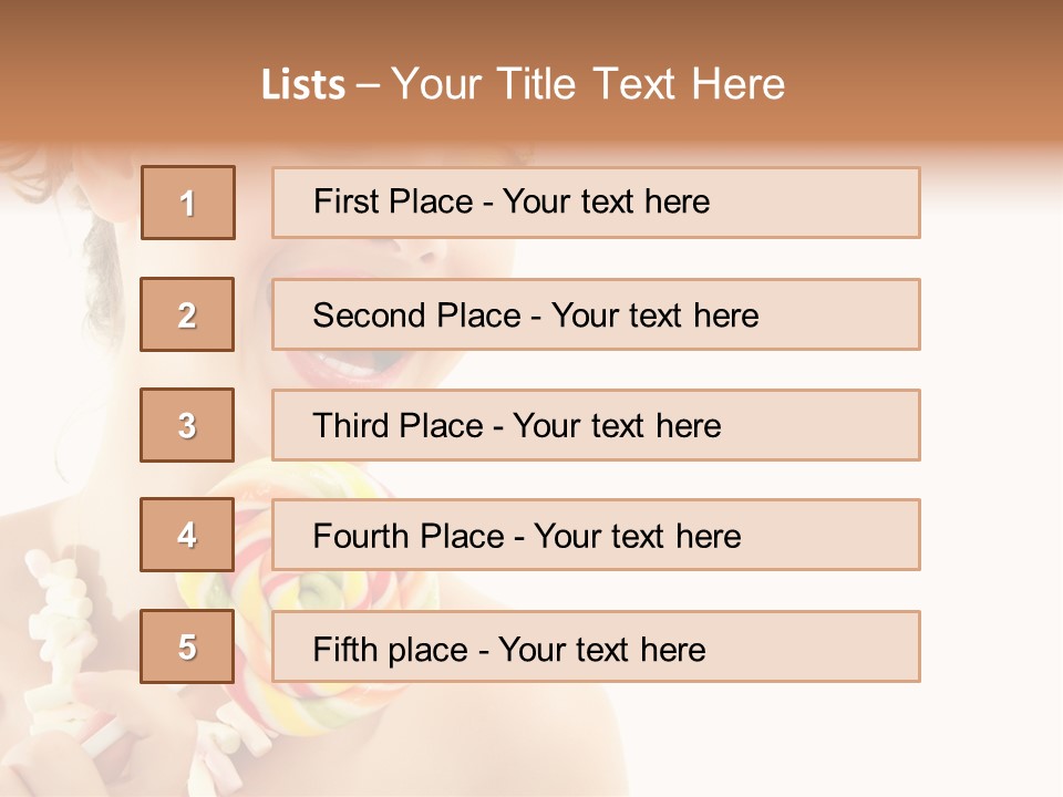 Beauty Sweet Bright PowerPoint Template