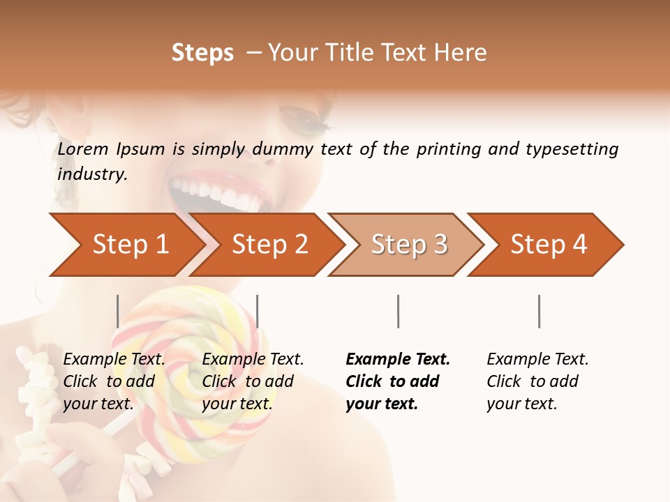 Beauty Sweet Bright PowerPoint Template