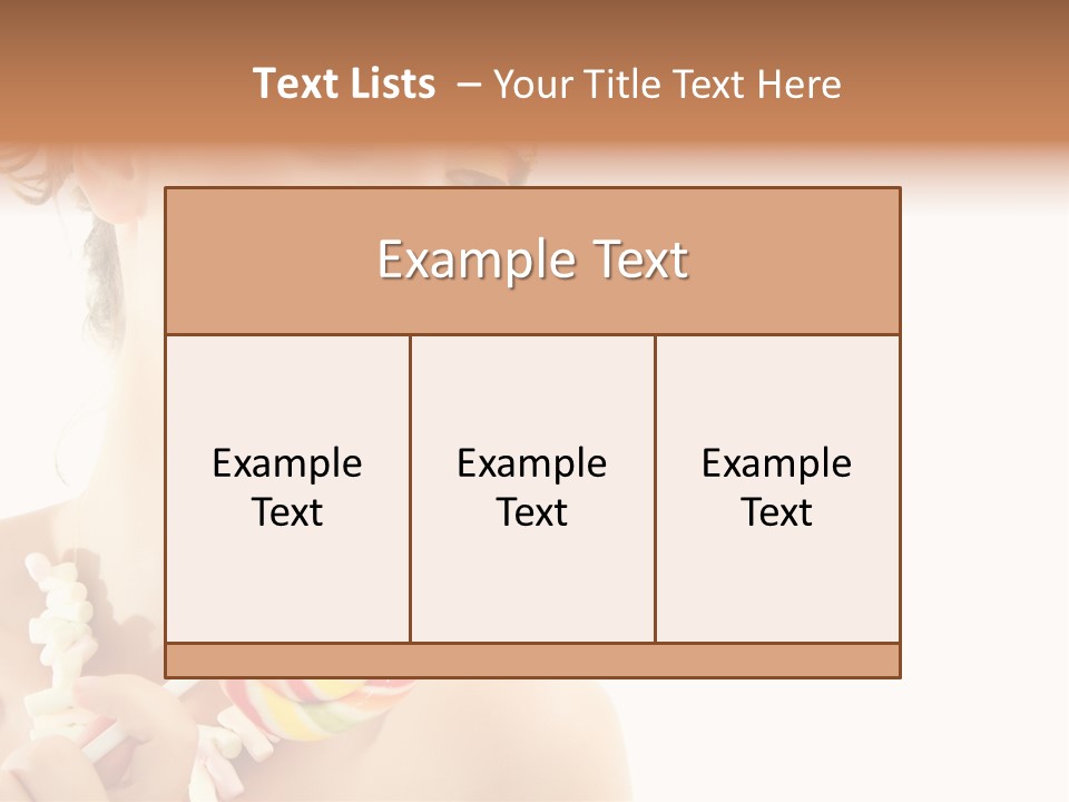 Beauty Sweet Bright PowerPoint Template