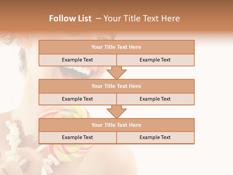 Beauty Sweet Bright PowerPoint Template