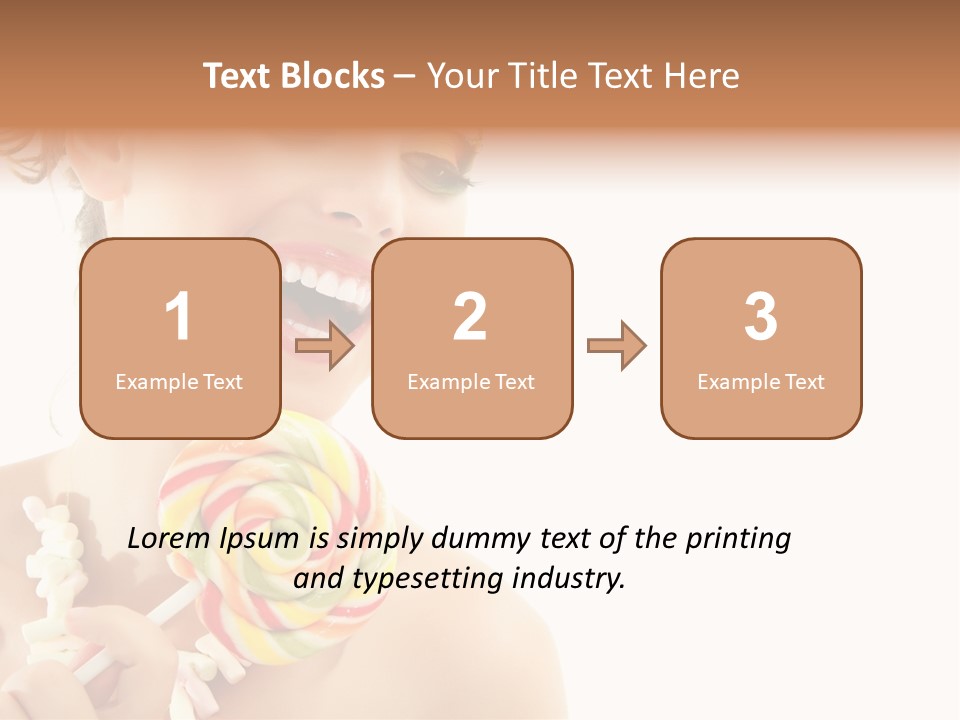 Beauty Sweet Bright PowerPoint Template