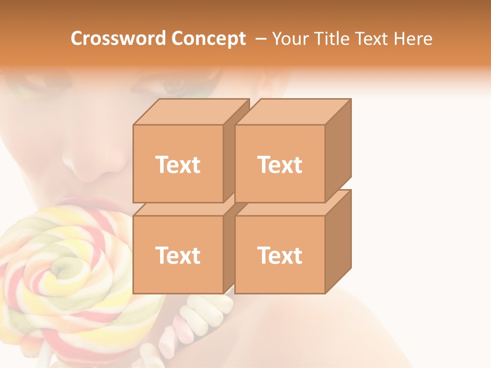 Pretty Colorful Laugh PowerPoint Template