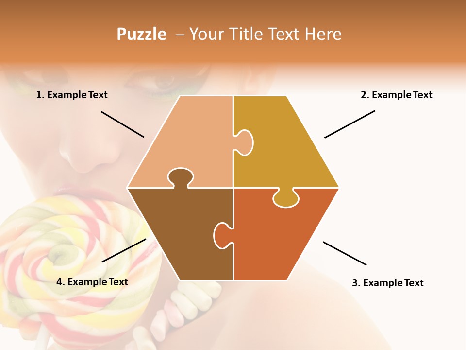 Pretty Colorful Laugh PowerPoint Template