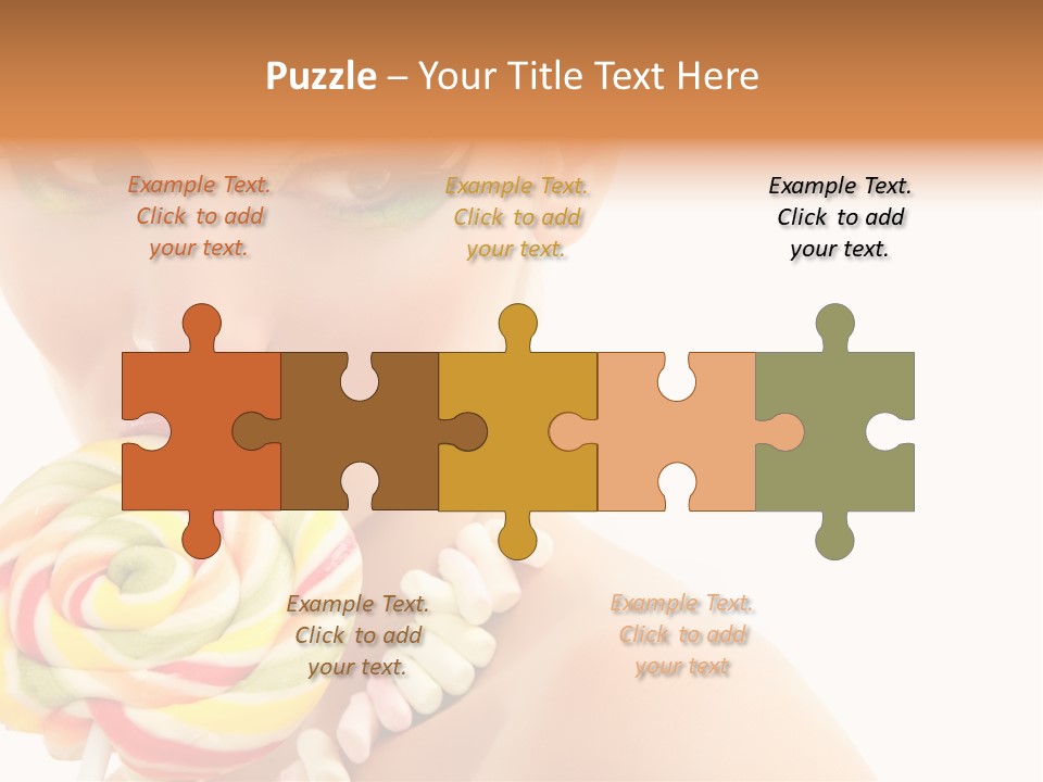 Pretty Colorful Laugh PowerPoint Template