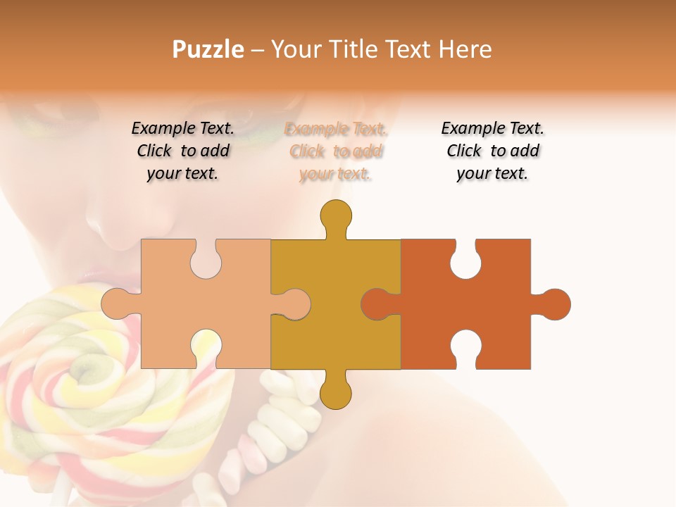 Pretty Colorful Laugh PowerPoint Template