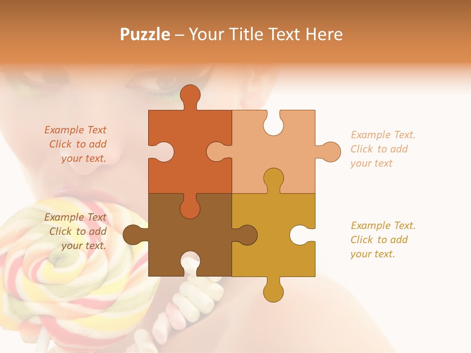 Pretty Colorful Laugh PowerPoint Template