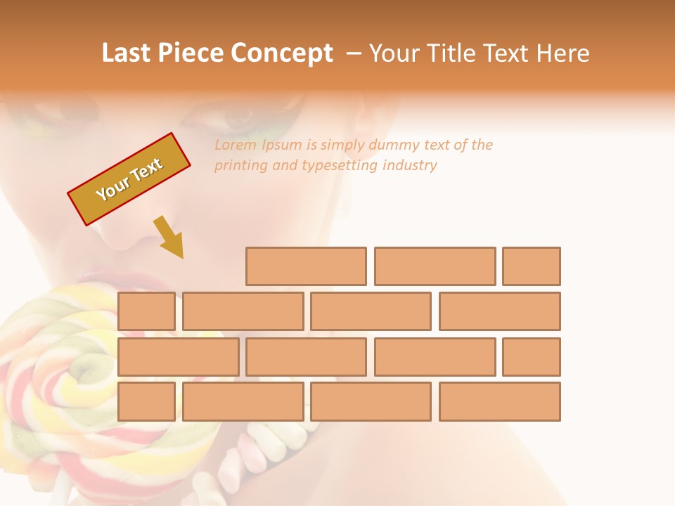 Pretty Colorful Laugh PowerPoint Template