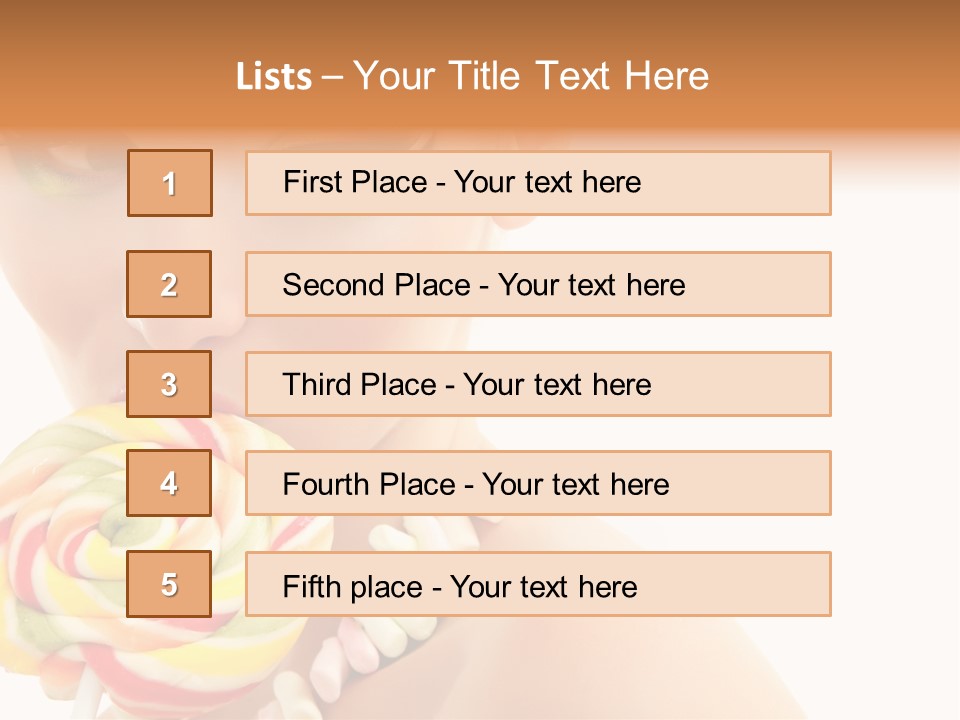 Pretty Colorful Laugh PowerPoint Template