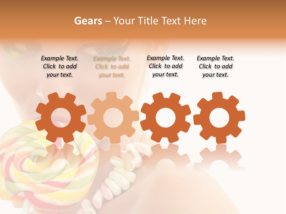 Pretty Colorful Laugh PowerPoint Template