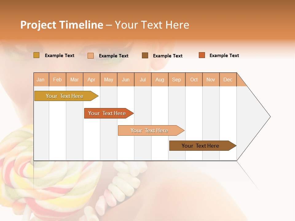 Pretty Colorful Laugh PowerPoint Template