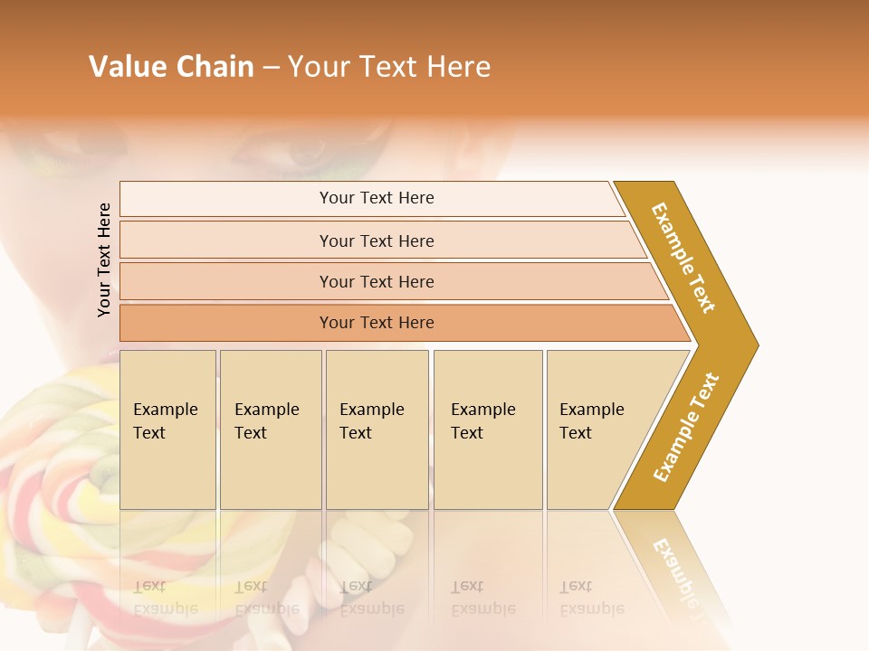 Pretty Colorful Laugh PowerPoint Template