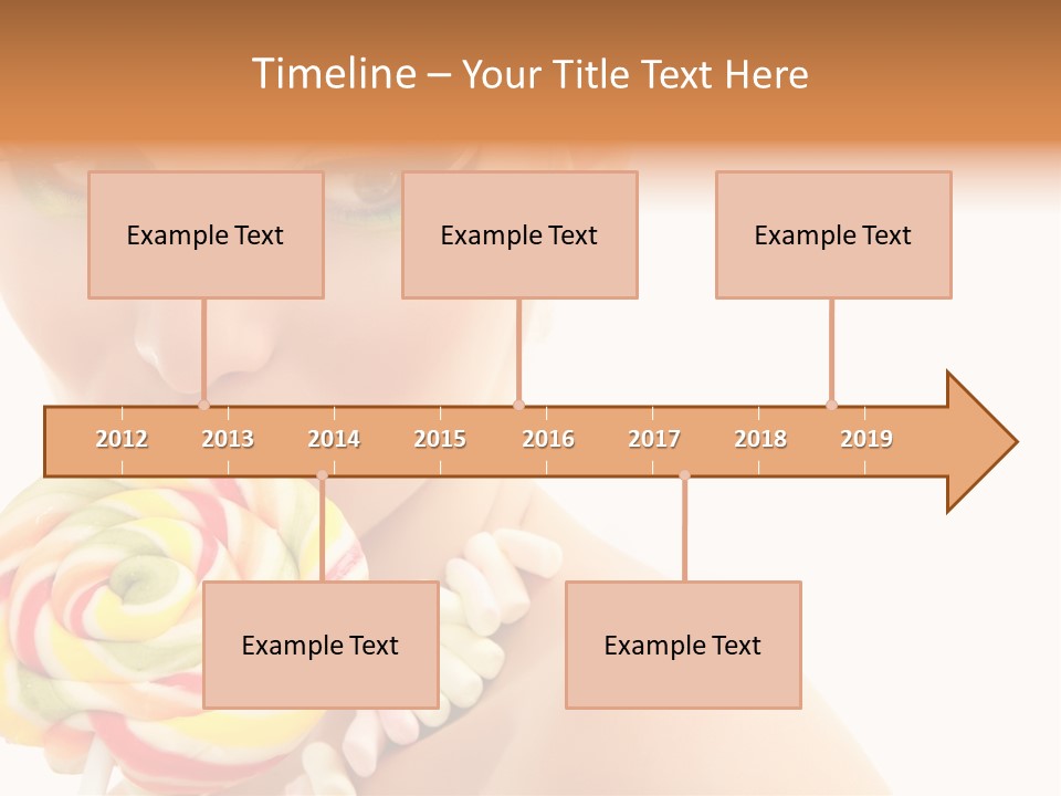 Pretty Colorful Laugh PowerPoint Template